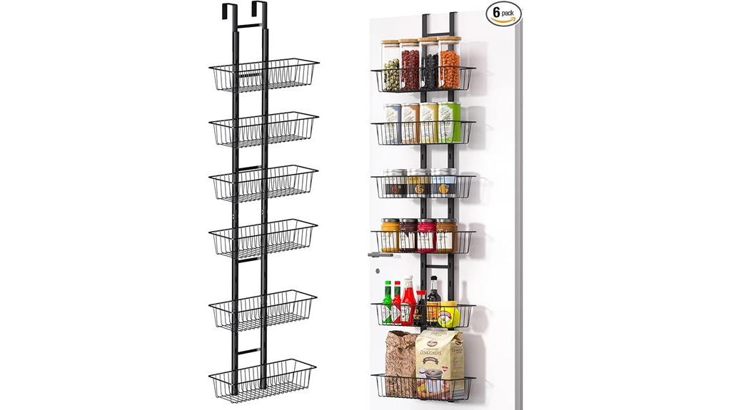 over door pantry storage