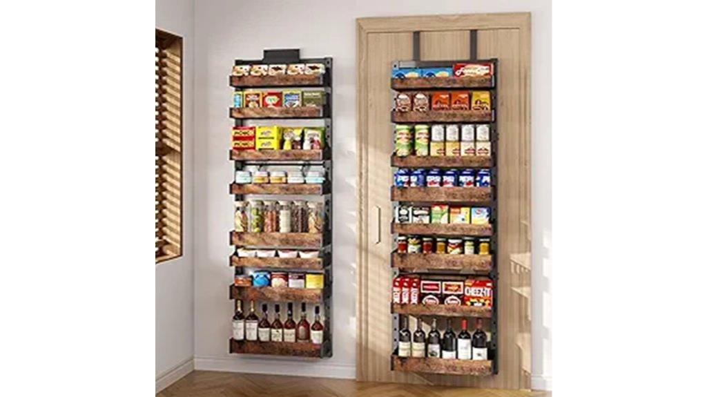 over the door pantry shelves