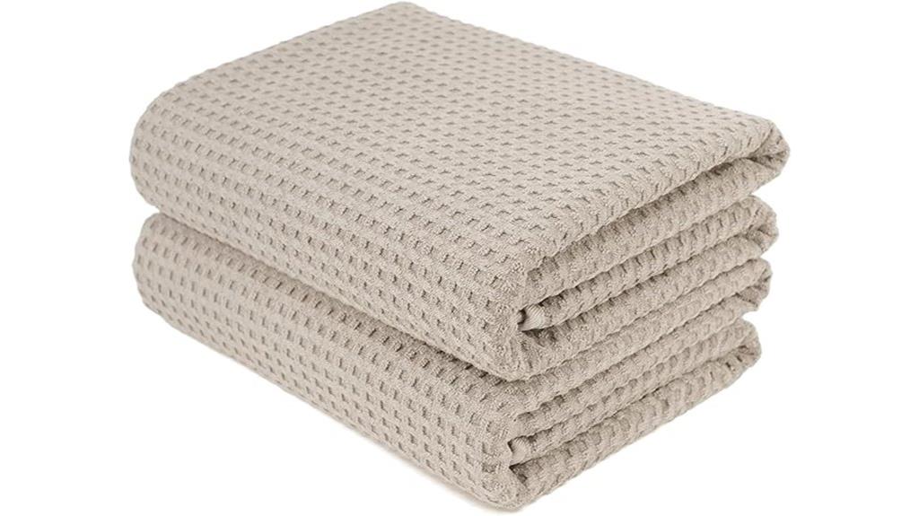 oversized quick dry towel set