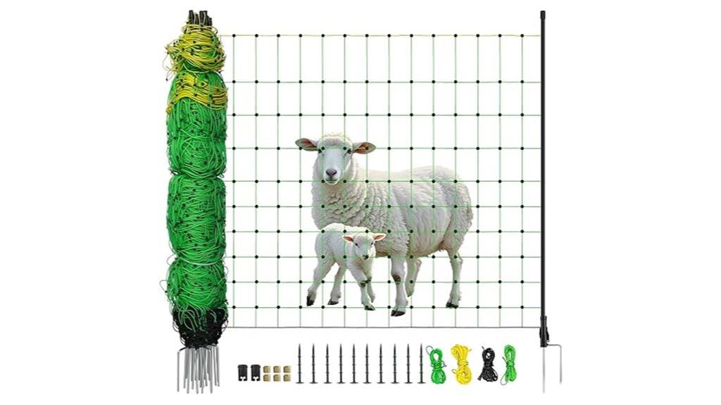 portable electric livestock fence