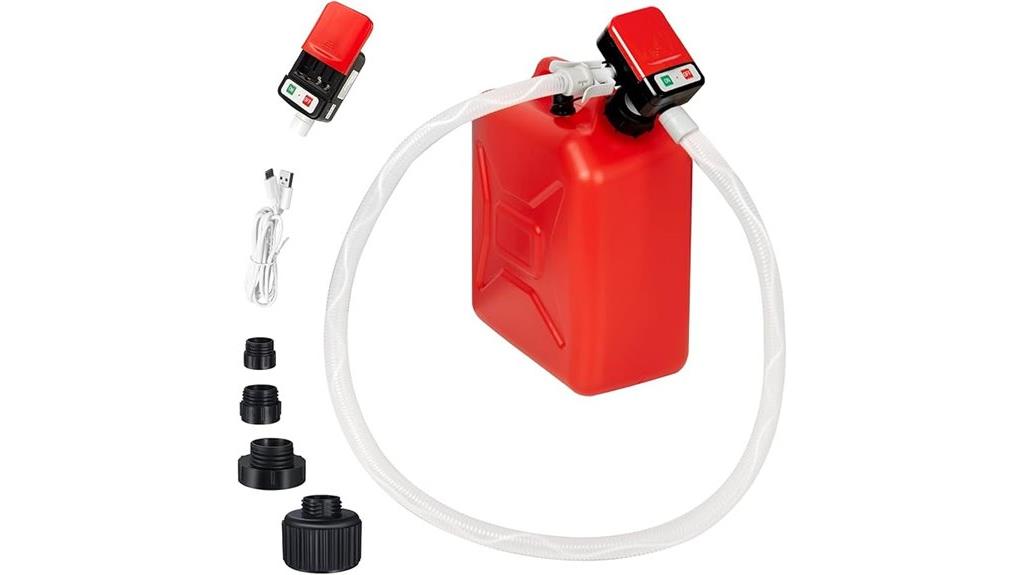 portable fuel transfer pump