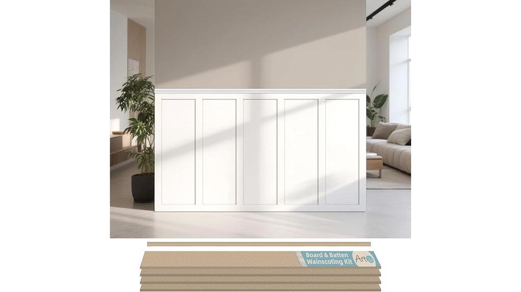 premade wainscoting kit