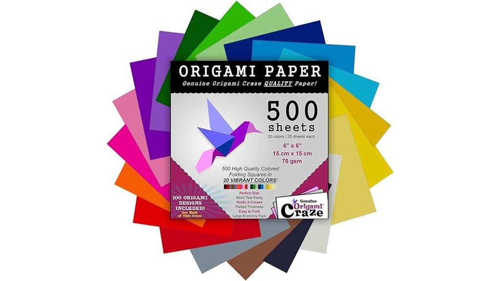 premium origami paper set