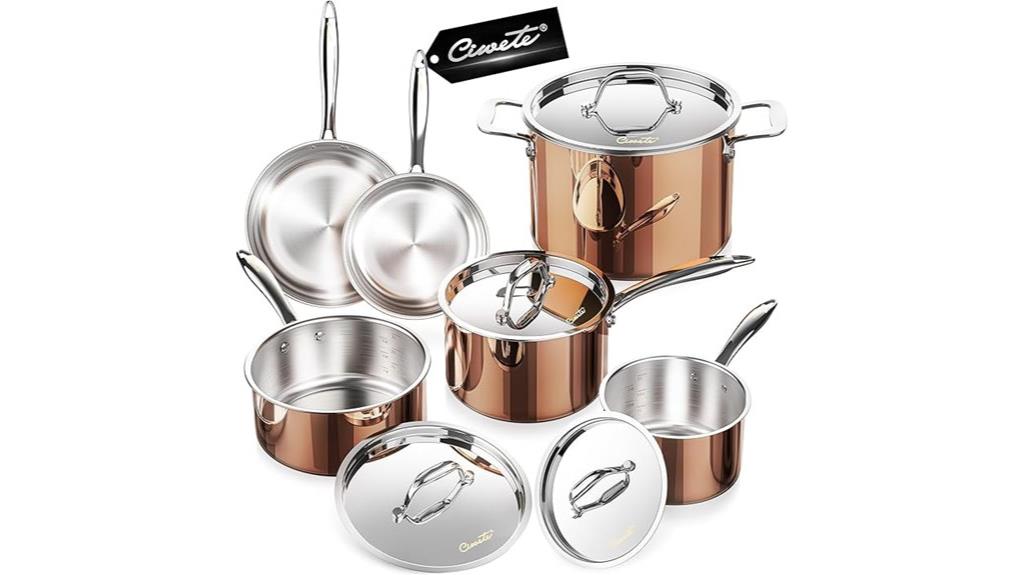 premium tri ply stainless steel