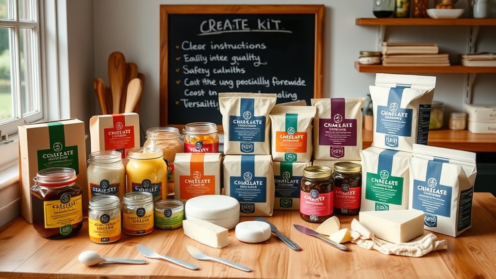 quality ingredients and tools