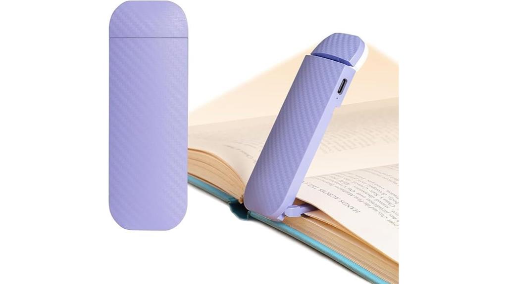 rechargeable clip on reading light