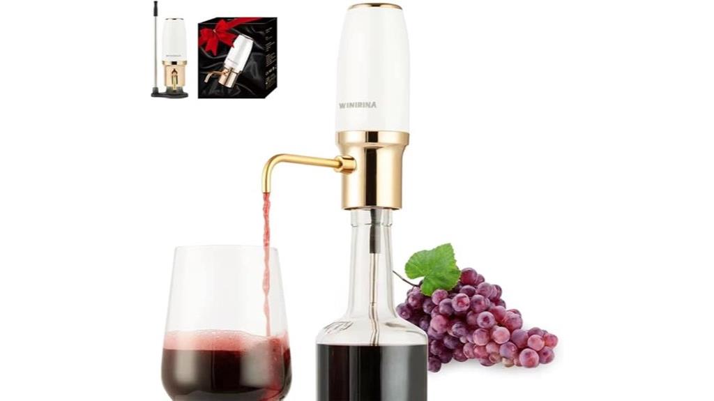rechargeable electric wine dispenser