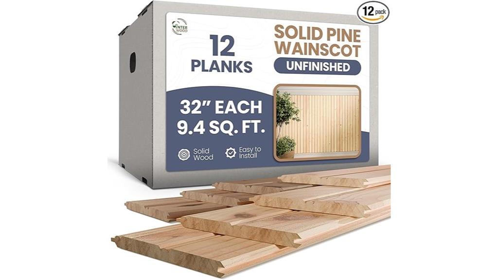 reversible beadboard wall panels