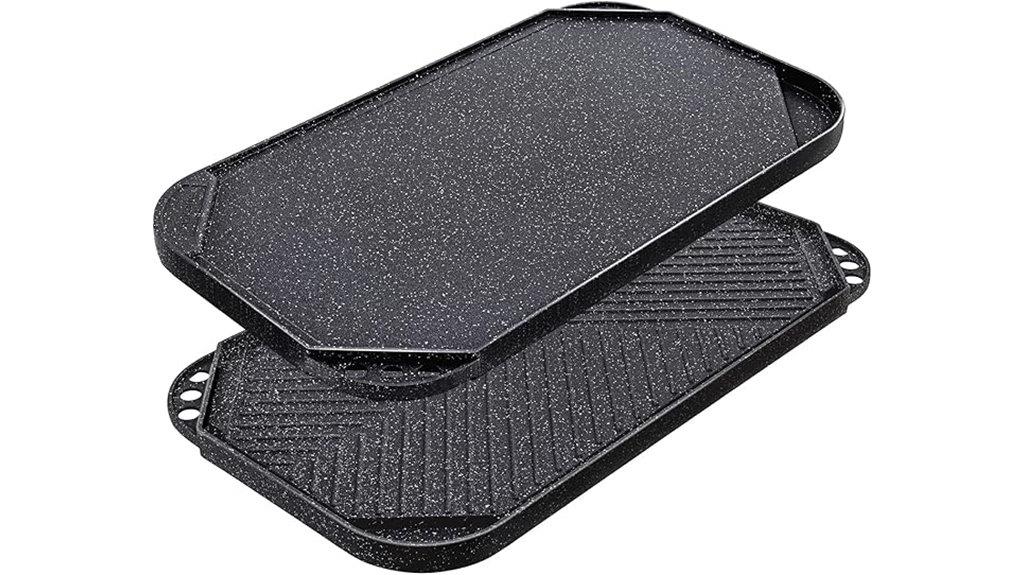 reversible nonstick grill pan