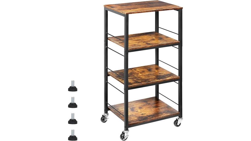 rolling kitchen cart