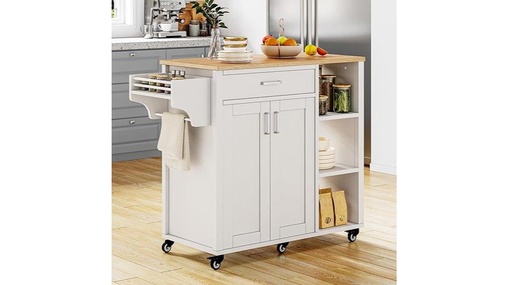 rolling kitchen island