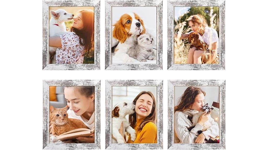 rustic 8x10 frame set