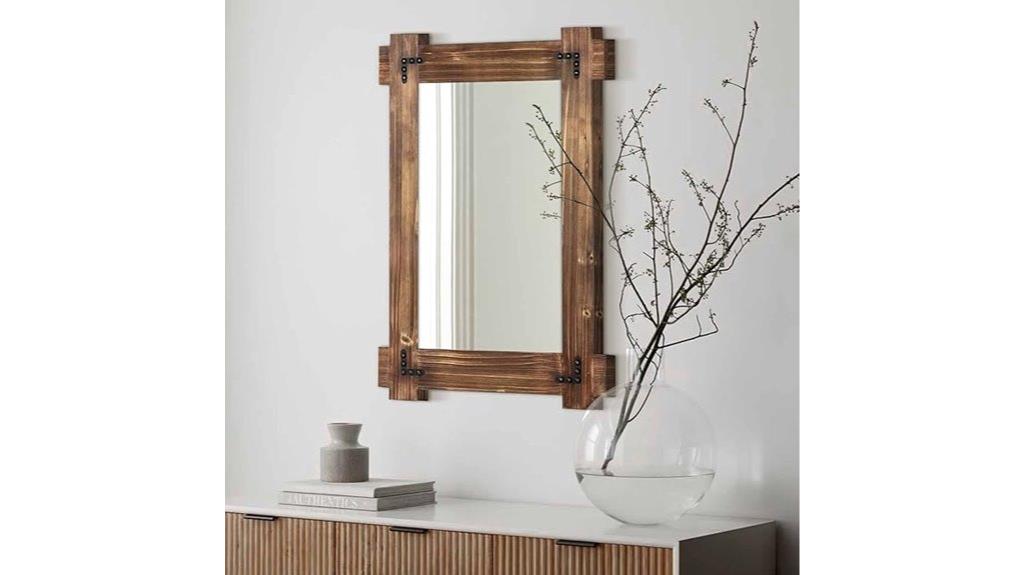 rustic bathroom mirror 20x30