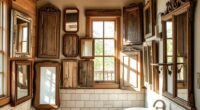 rustic bathroom mirror ideas