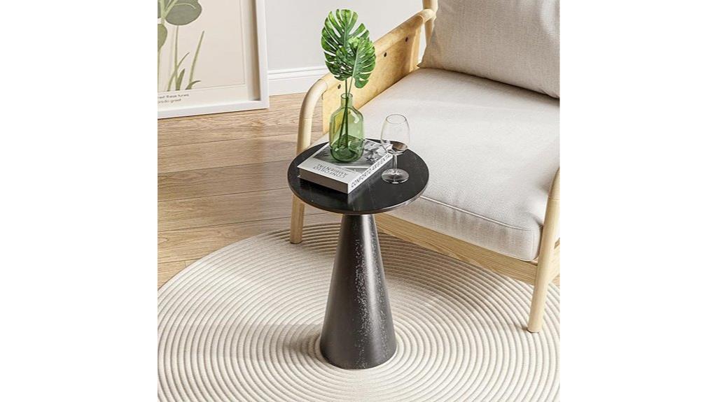 rustic black farmhouse table
