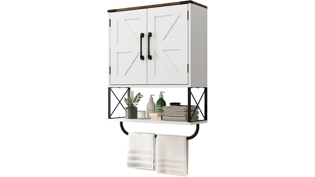 rustic farmhouse barn cabinet