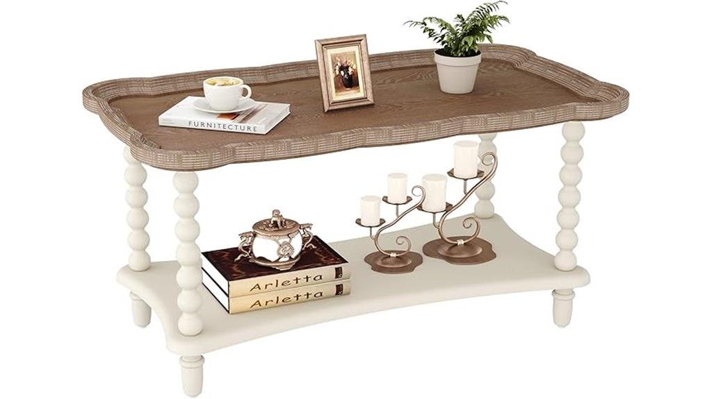 rustic farmhouse coffee table