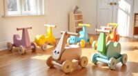 safe wooden baby walkers