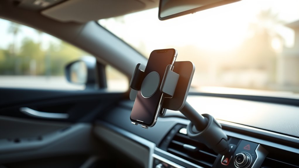 secure magnetic car mount