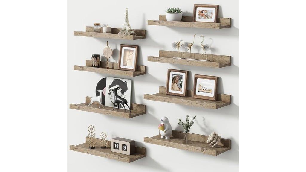 set of 8 kids shelves