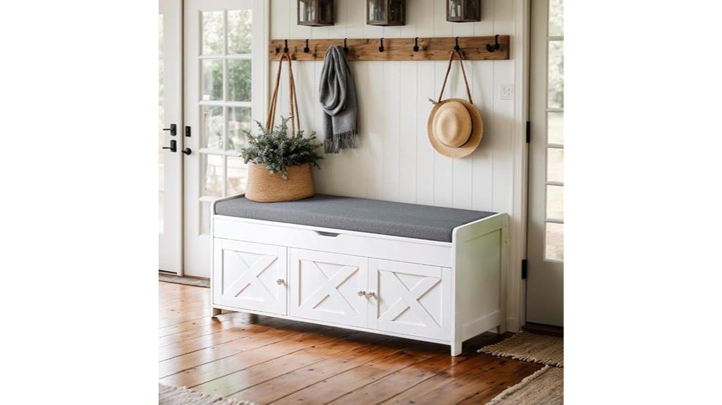 shoe storage bench