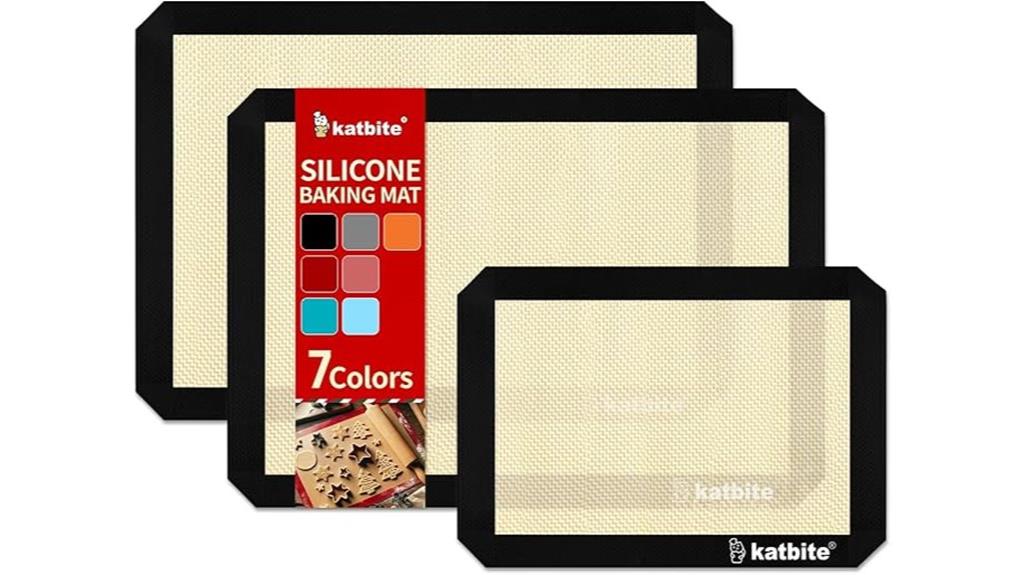 silicone baking mat set