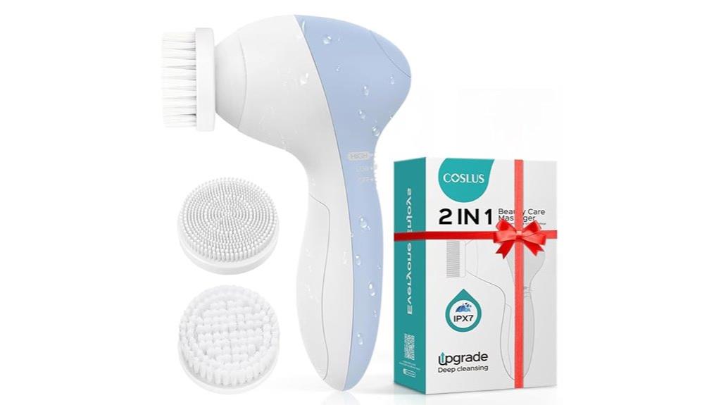 silicone face scrubber
