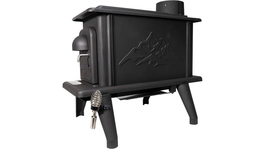 single burn rate wood stove