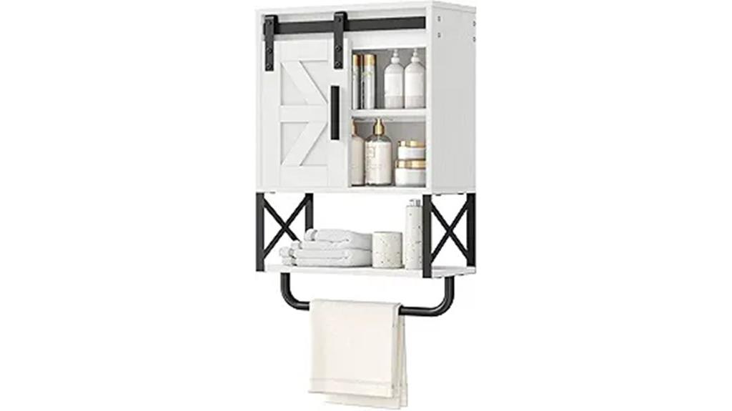 sliding barn door cabinet