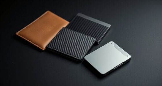 slim stylish minimalist wallets