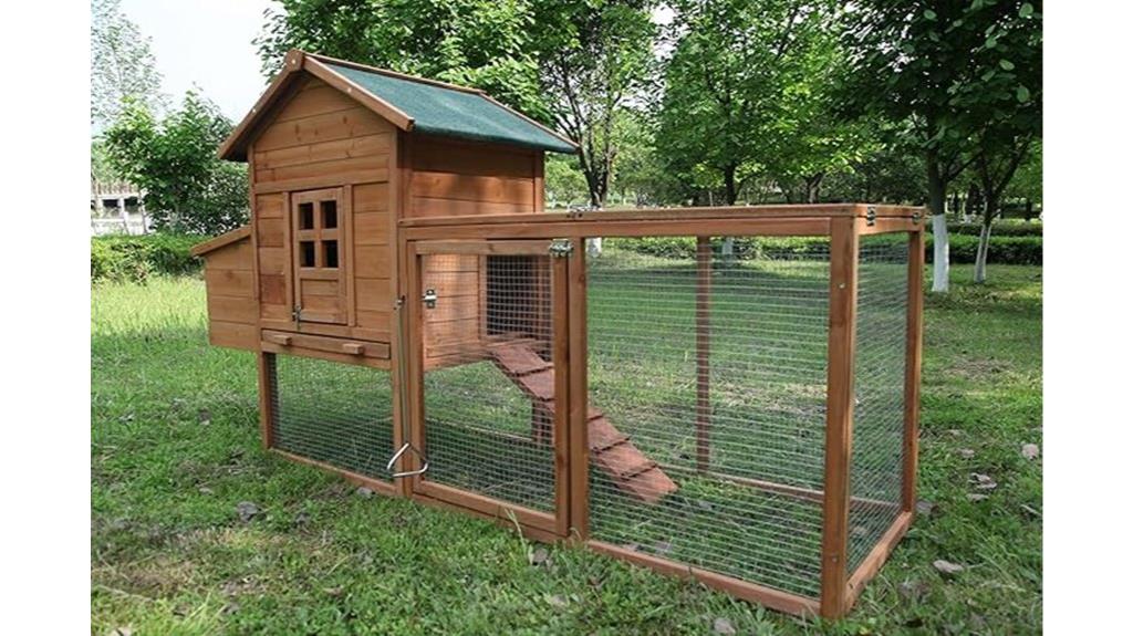 small outdoor chicken coop