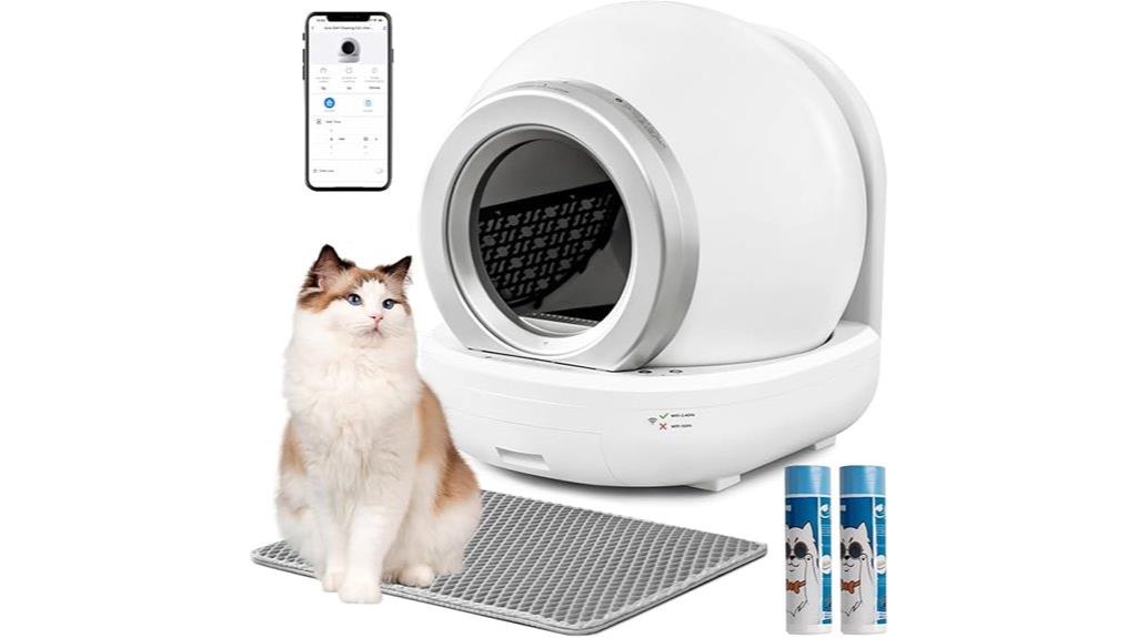 smart automatic litter box