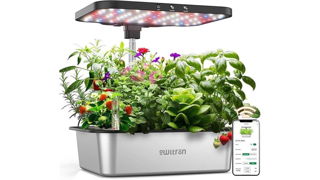 smart hydroponic growing system