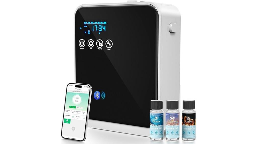 smart waterless aromatherapy diffuser