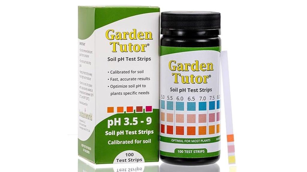 soil ph test strips