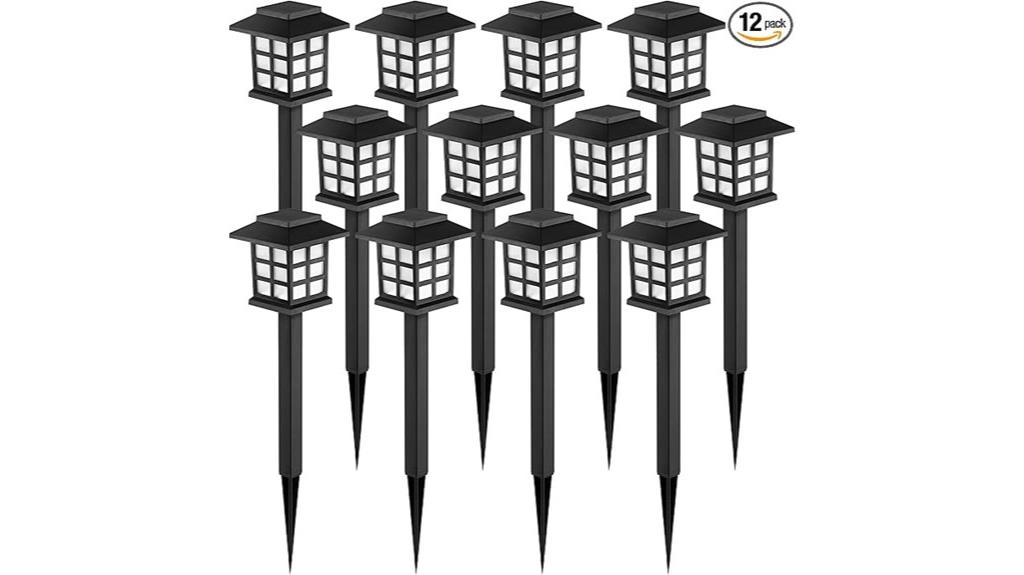 solar outdoor lights pack