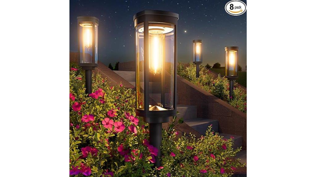 solar powered garden lighting