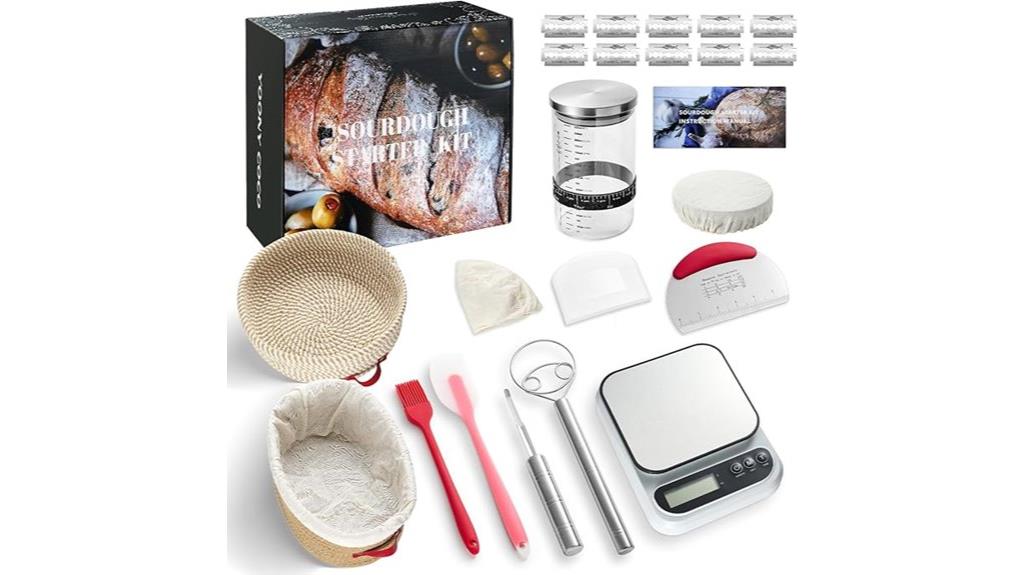 sourdough baking starter kit