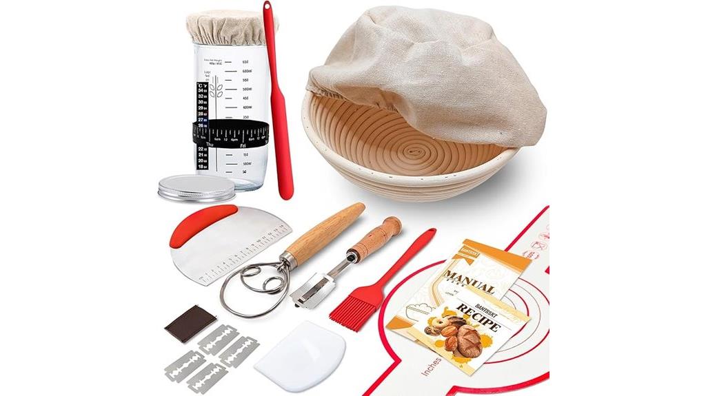 sourdough kit with basket