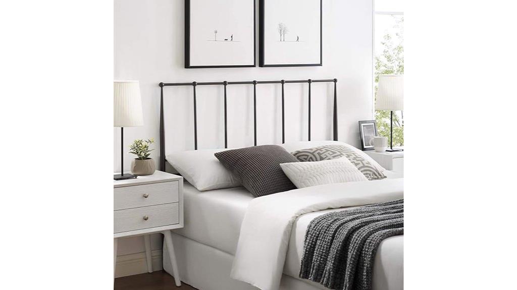 stainless steel queen headboard