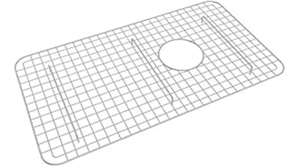 stainless steel sink grid