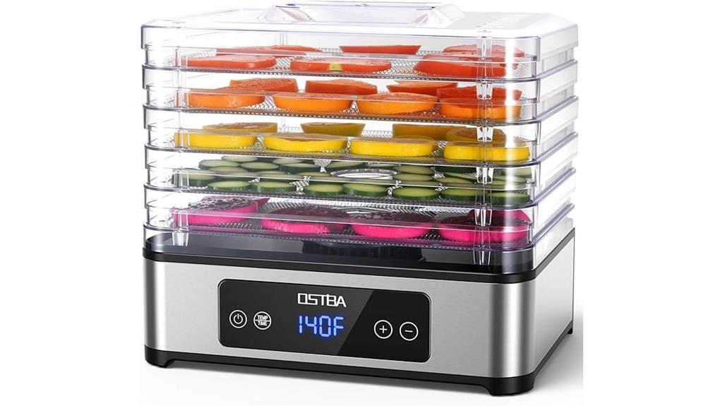 stainless steel trays dehydrator