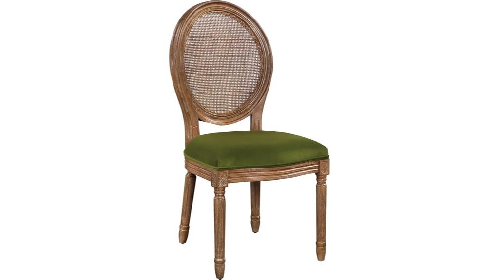 stella cane back chair