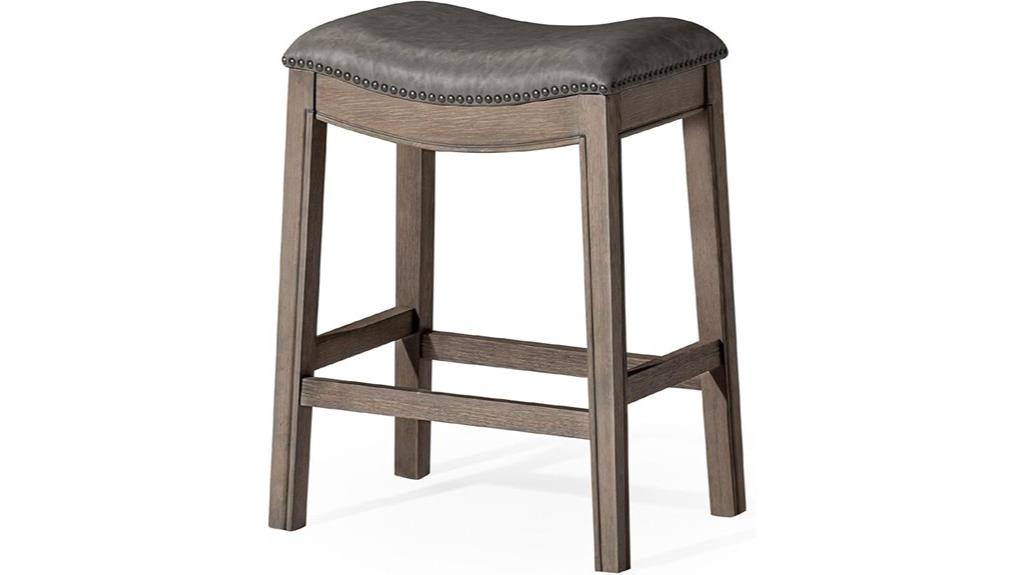 stylish backless counter stool