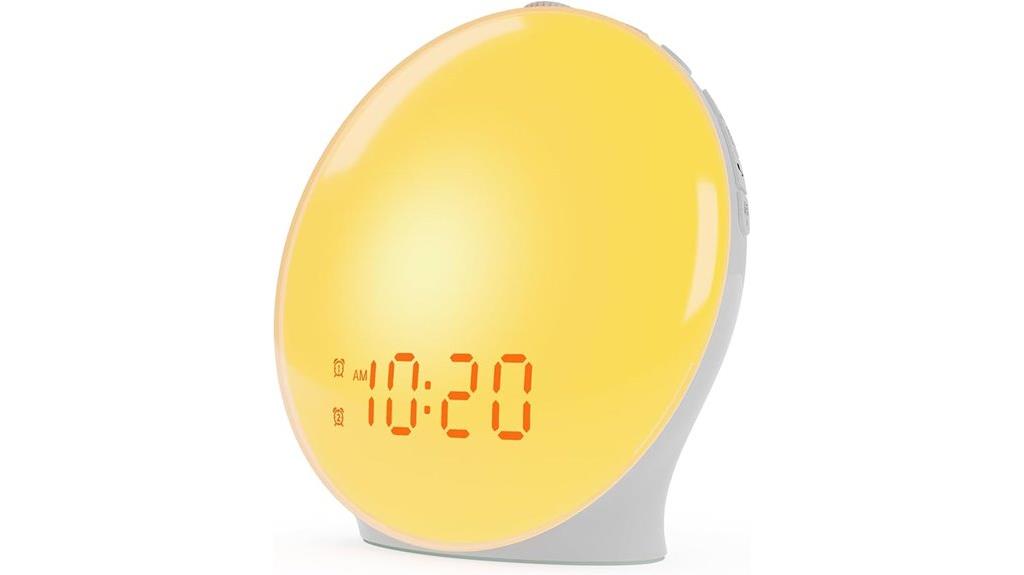 sunrise simulation wake alarm