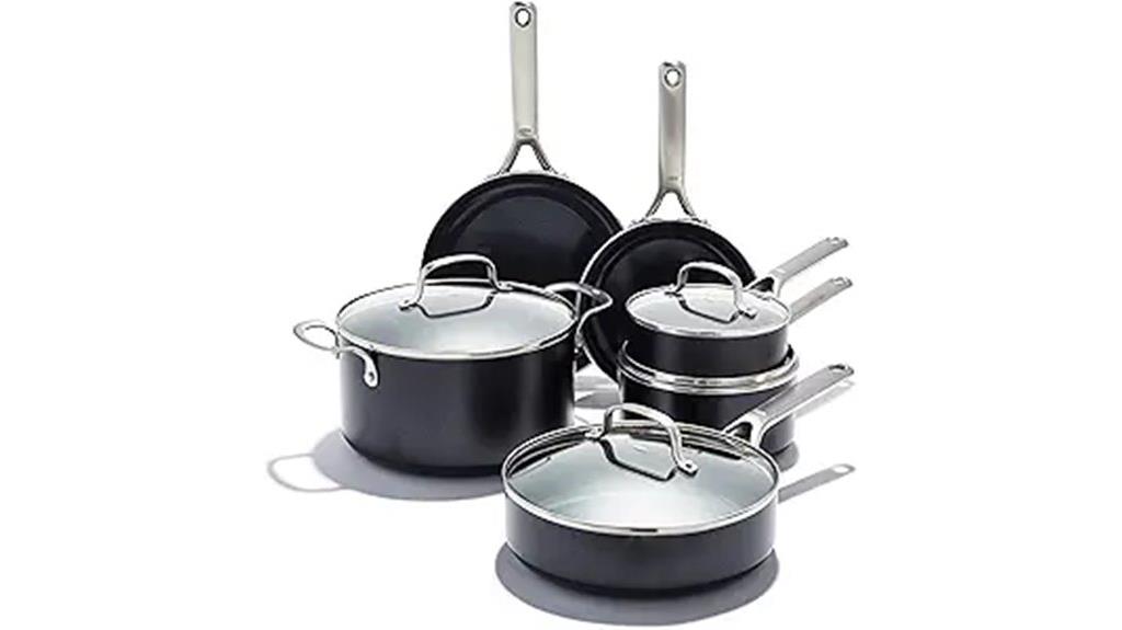 ten piece oxo cookware set