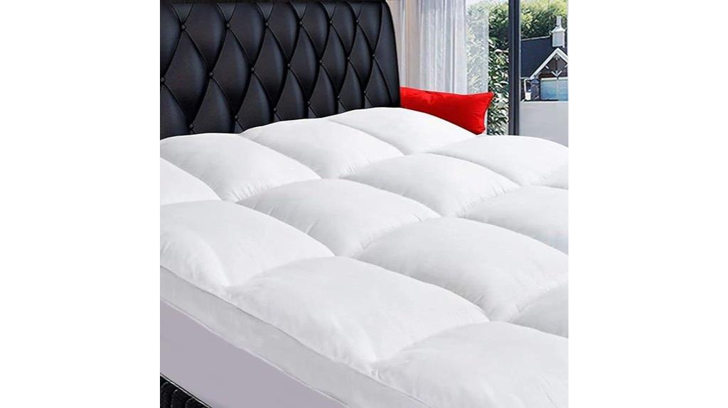 thick cooling mattress topper