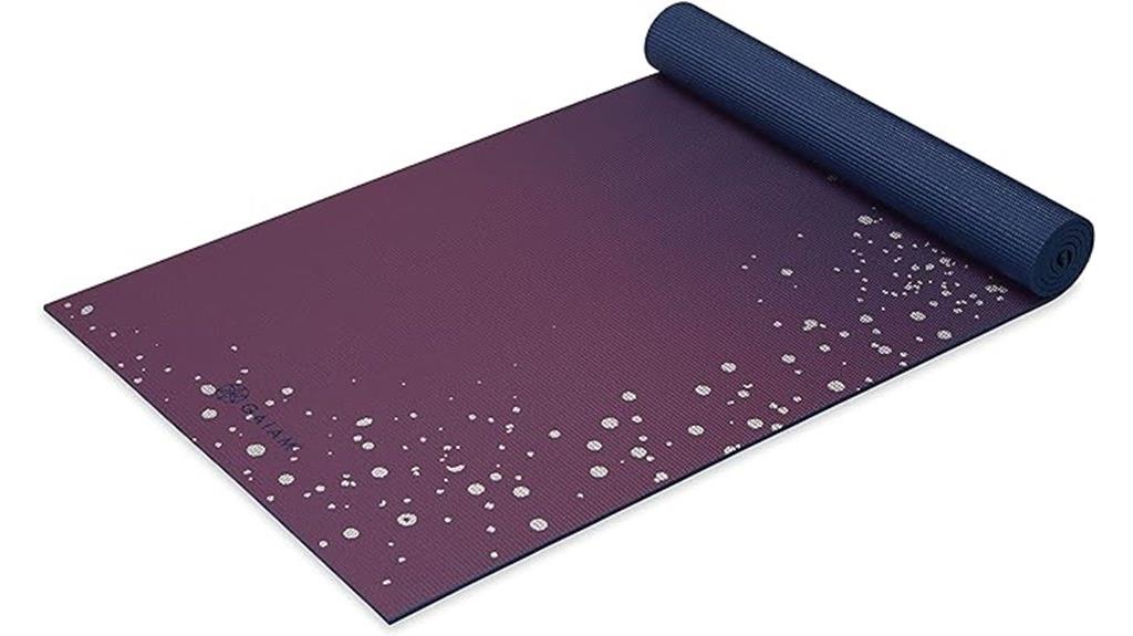 thick non slip yoga mat