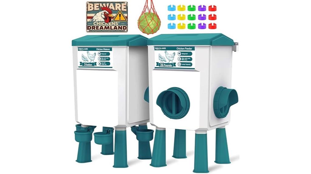 three gallon chicken waterer