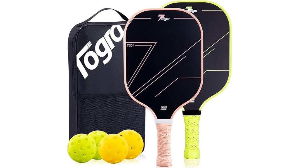 togra pickleball paddle set